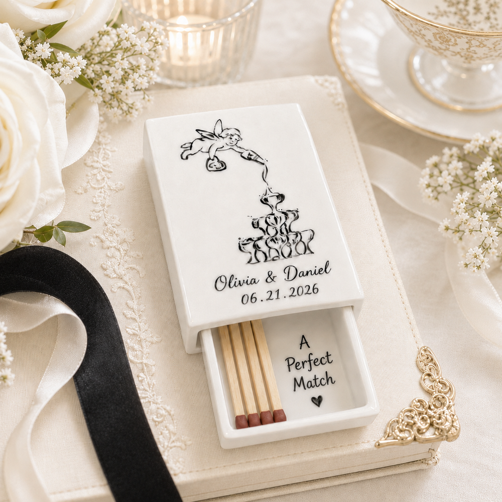 Custom handmade wedding keepsake
