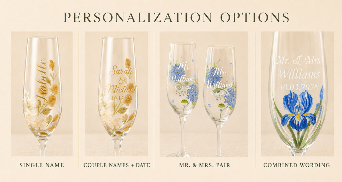 SonviaStudio wedding personalization options